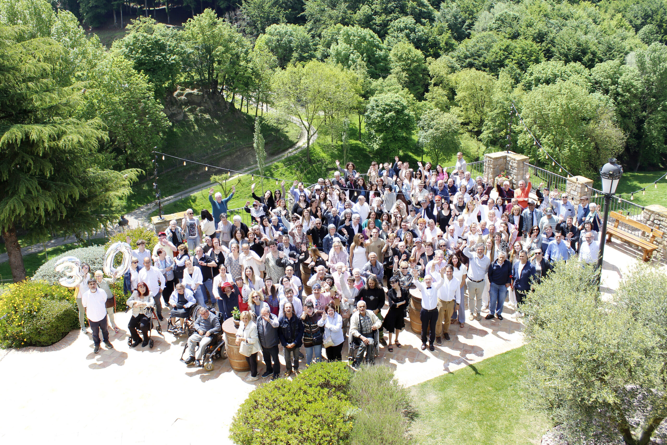 30 anys Llars foto de grup