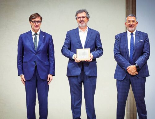 El govern de la Generalitat entrega a Sant Tomàs la Placa al Treball president Macià  