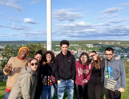 Joves de Sant Tomàs viuen un emotiu intercanvi inclusiu a Suècia a través de l’art