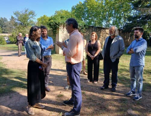La consellera Parlón visita Sant Tomàs i coneix els beneficis de la natura en persones amb discapacitat