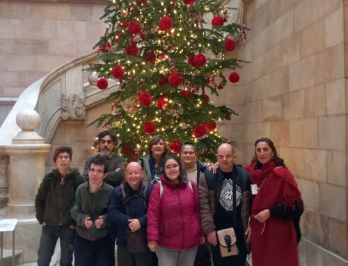 Sant Tomàs ha elaborat la decoració de l’arbre de Nadal del Parlament de Catalunya