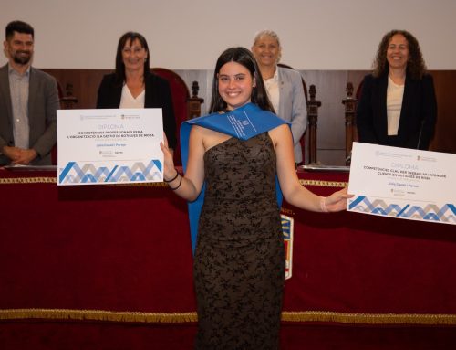 Júlia Casalí, una de les graduades de la primera promoció de la formació de la Càtedra UB Inditex