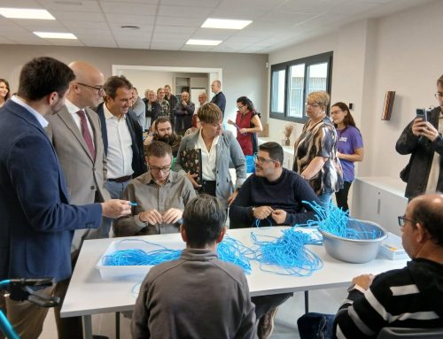 Sant Tomàs inaugura el nou Centre Ocupacional de Manlleu, un espai més cèntric i adequat per a les persones ateses